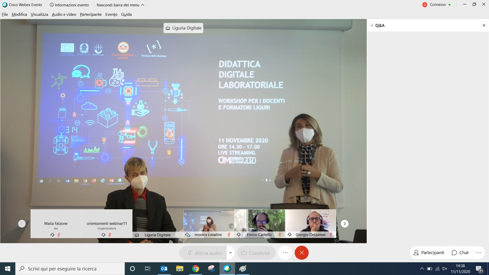 Didattica digitale laboratoriale - Fulvia Mangili, responsabile del Festival della Scienza