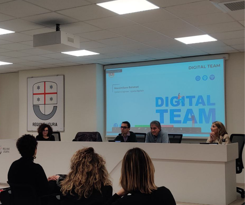 Digital Team di Liguria Digitale