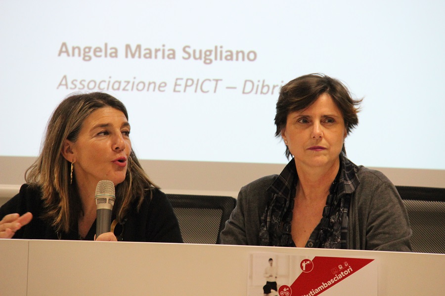 Monica Cavallini e Angela Maria Sugliano, rispettivamente PM e consulente didattico-metodologico di Scuola Digitale Liguria