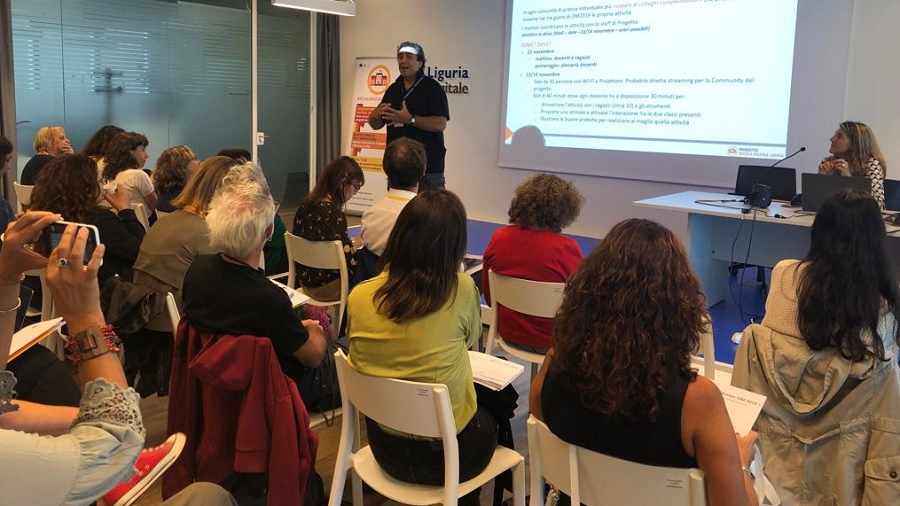 Workshop 11 settembre 2019 - Franco Avran durante l'evento