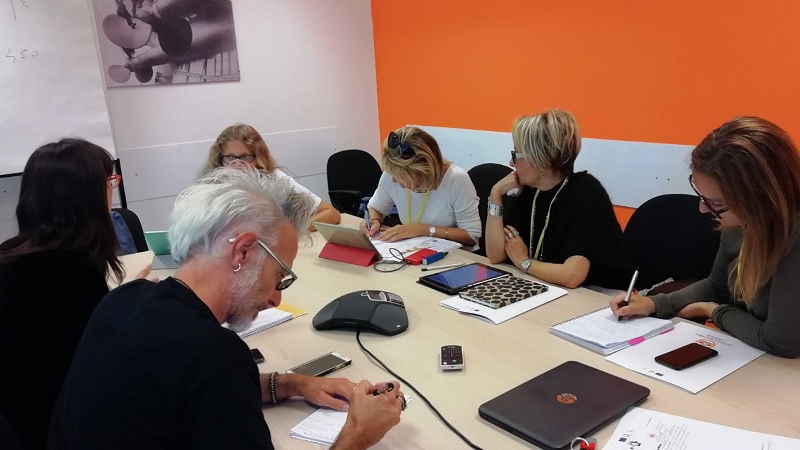 Workshop 11 settembre 2019 - Docenti in sala Arancione di Liguria Digitale