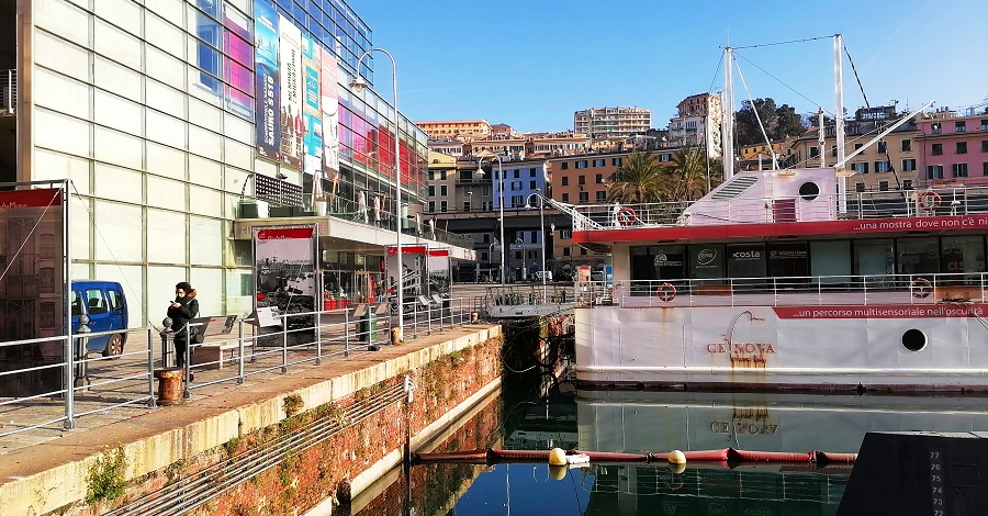 Panorama dall'Istituto Nautico di Genova