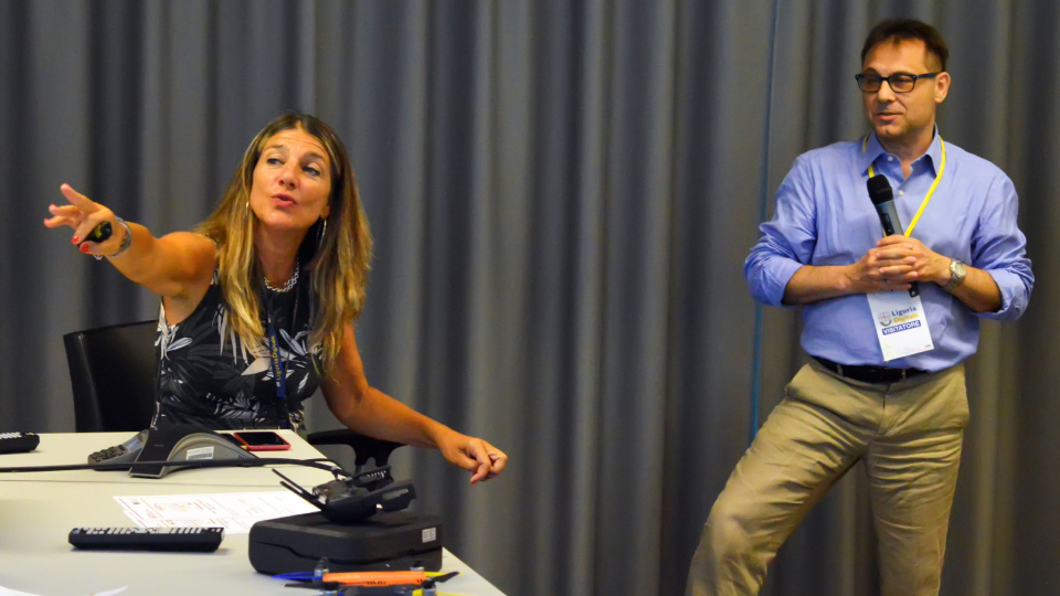 Strumenti digitali CdP - Monica Cavallini che conduce l'evento