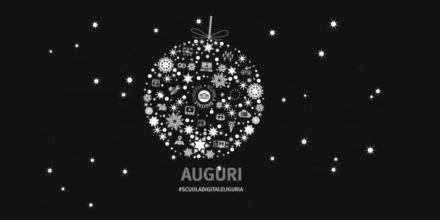 Natale 2020 - Auguri da Scuola Digitale Liguria
