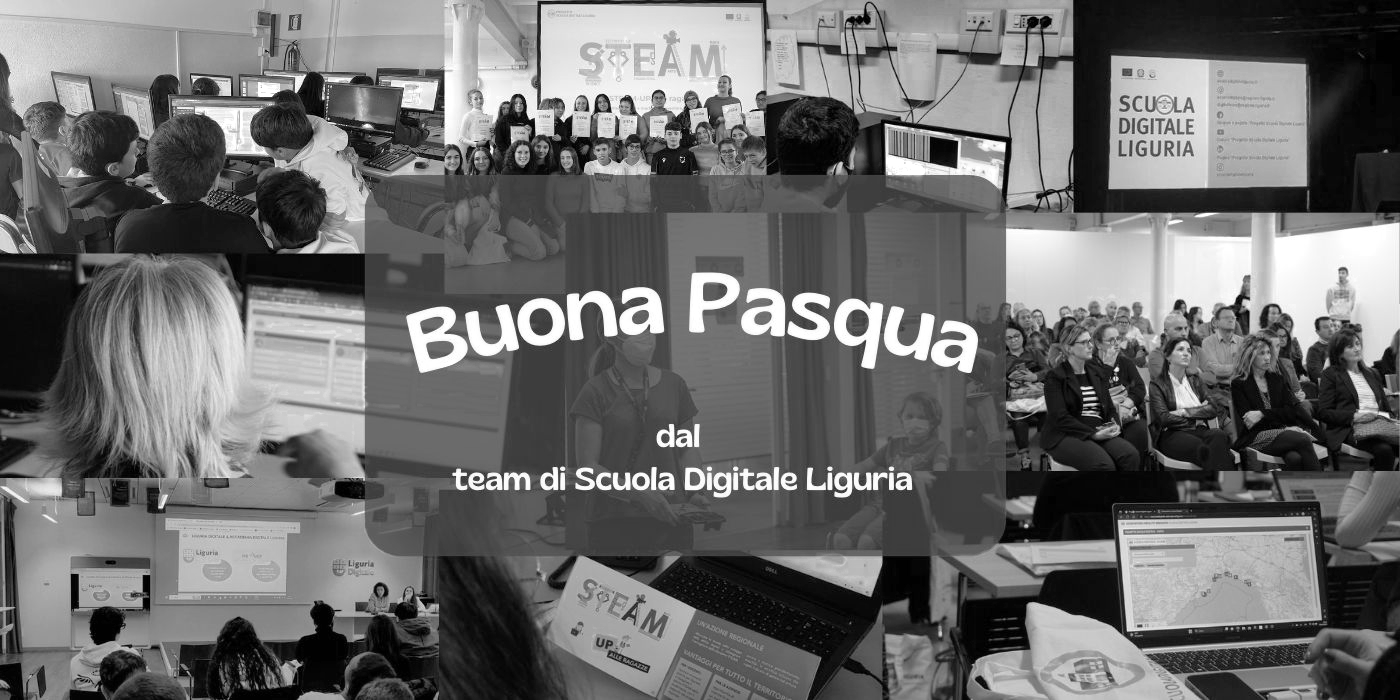 Pasqua 2023: le novità dal team di Scuola Digitale Liguria