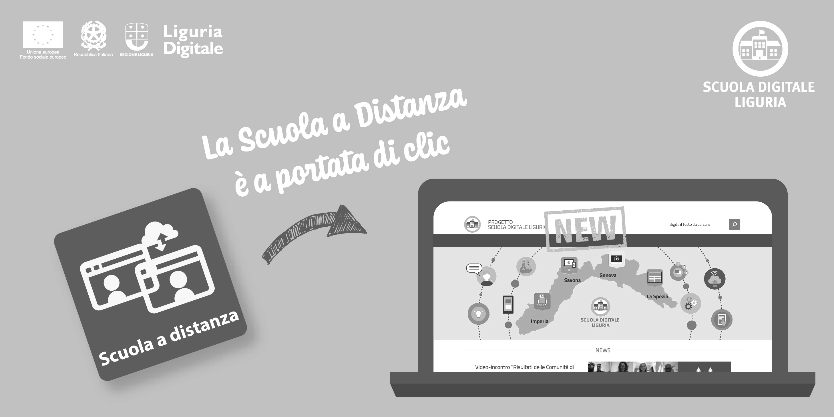 Nuova sezione dedicata alla scuola a distanza