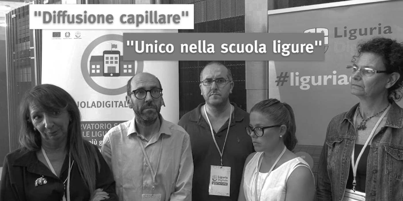 Interviste alla Scuola digitale ligure: la voce dei protagonisti