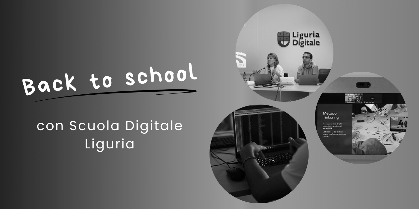 Back to School: si torna in classe con Scuola Digitale Liguria