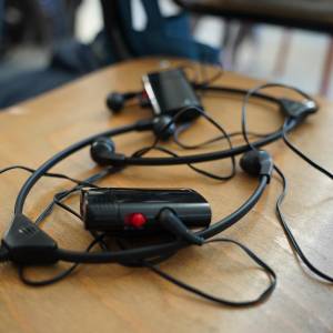 Cuffie per laboratorio disabilità