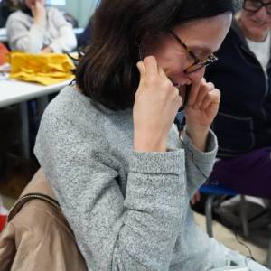 Docente durante l'attività